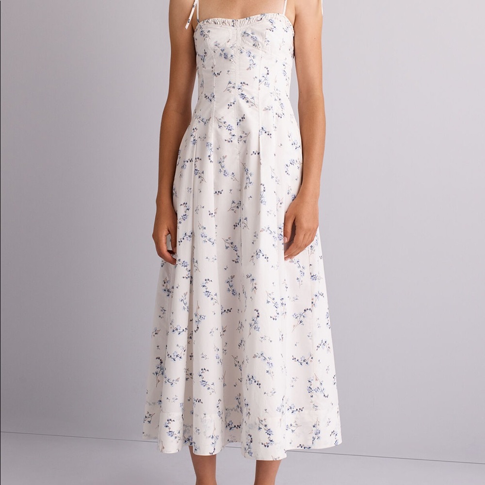 Rebecca Taylor Francine Floral Print Dress